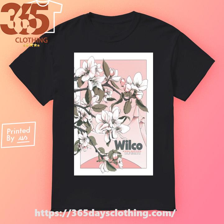 Wilco Oct 27, 2023 The Momentary, Bentonville, AR poster shirt