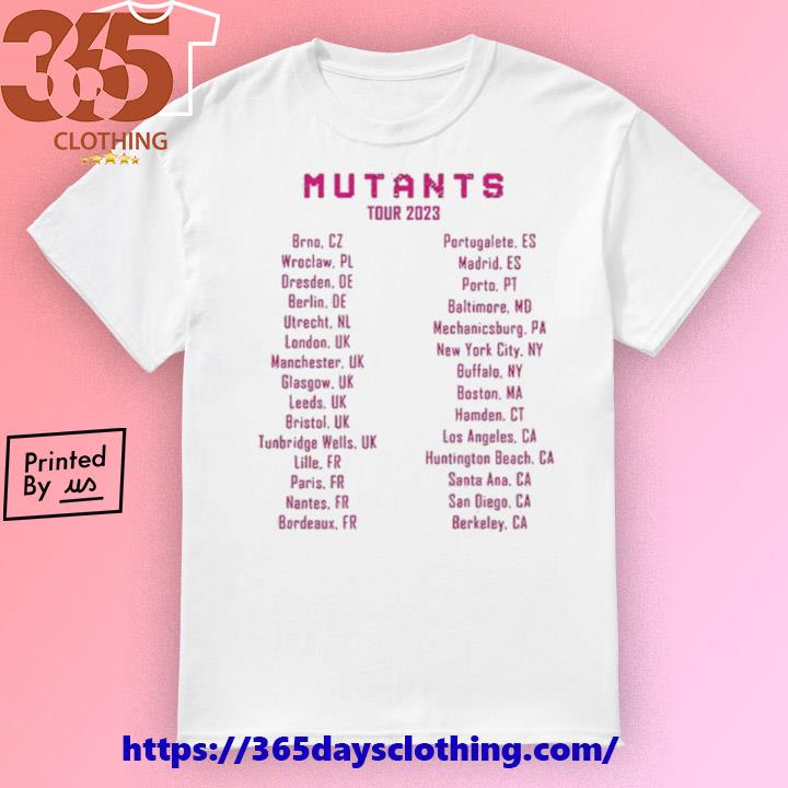 2023 Mutoid Man Mutants Tour Black New T-shirt