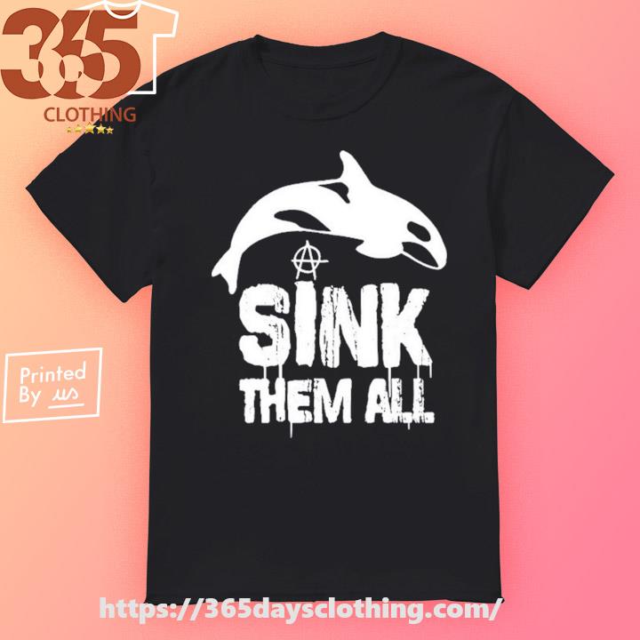 Antifascist Sink Em All T-shirt