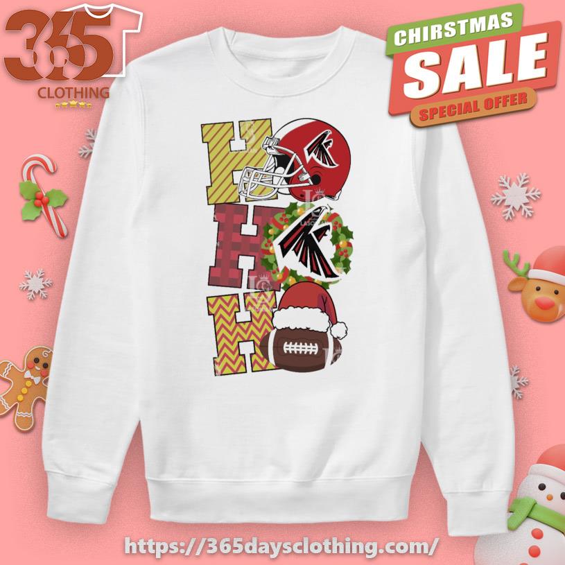 Atlanta Falcons hohoho 2023 Christmas T-shirt