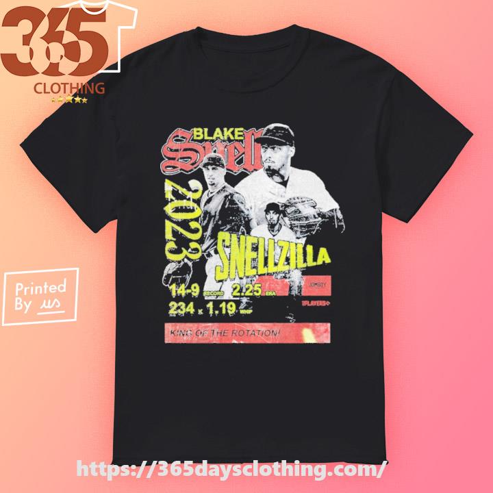 Blake Snell 2023 Snellzilla King of the Rotation T-shirt