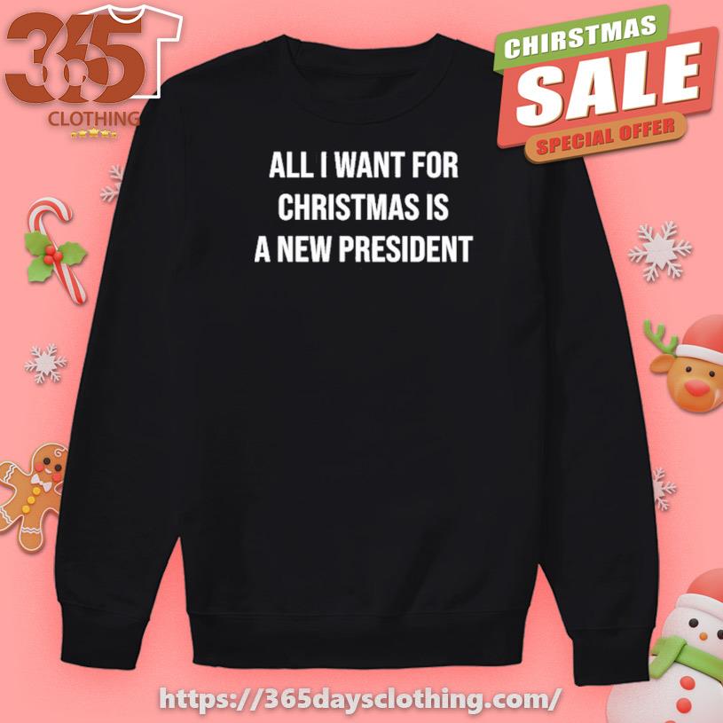 Brittany Aldean All I Want for Christmas Is A New President T-shirt