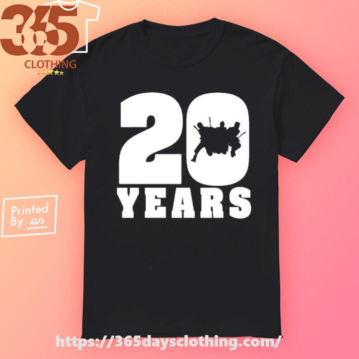 Busted 20 Years shirt