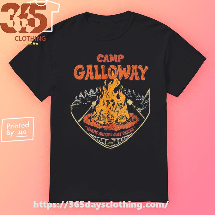Camp Galloway Where Nature Just Clicks T-shirt