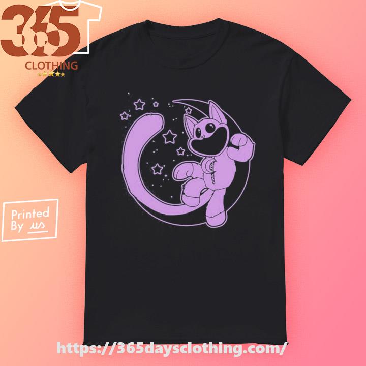 Catnap Moon Black T-shirt