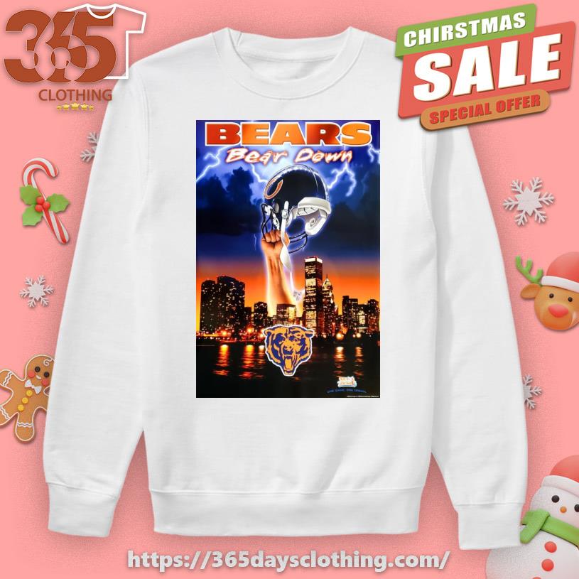 Chicago Bears Bear Down Super Bowl Xli Poster Shirt