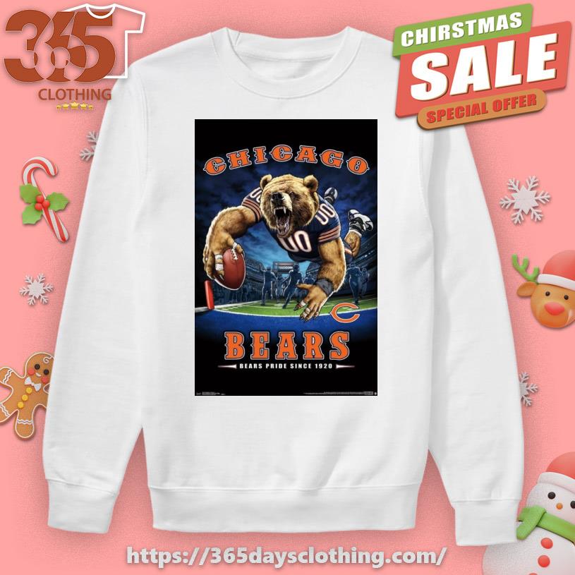 Chicago Bears Bears Pride Since 1920 Nfl Theme Art Poster Shirt