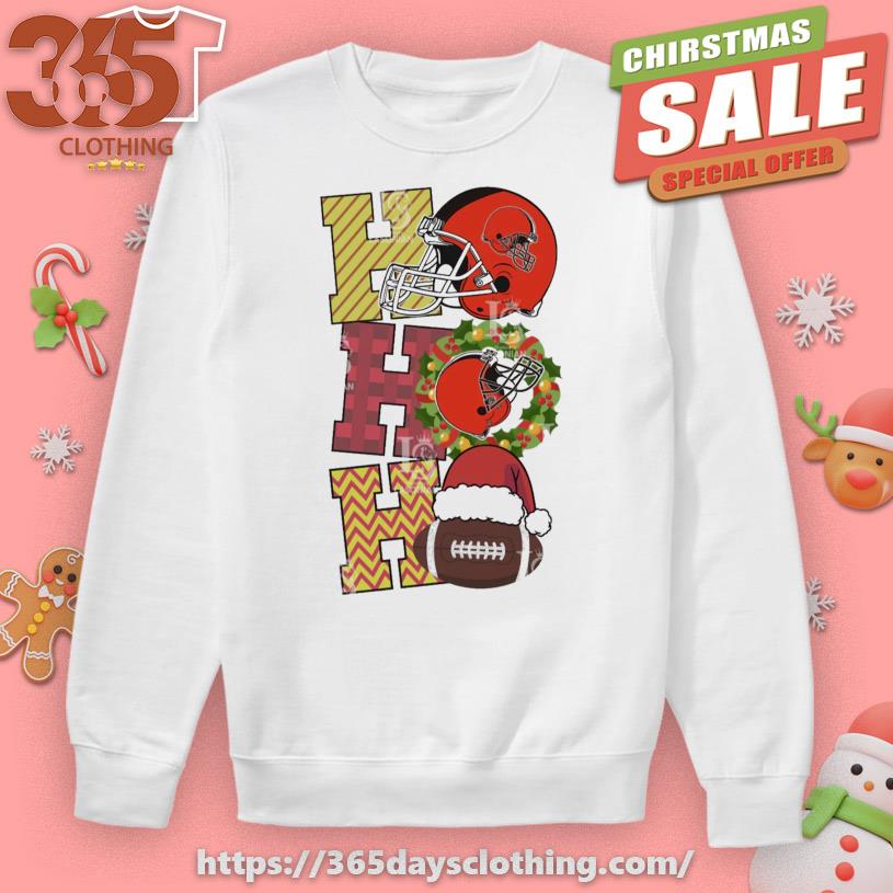 Cleveland Browns hohoho 2023 Christmas T-shirt