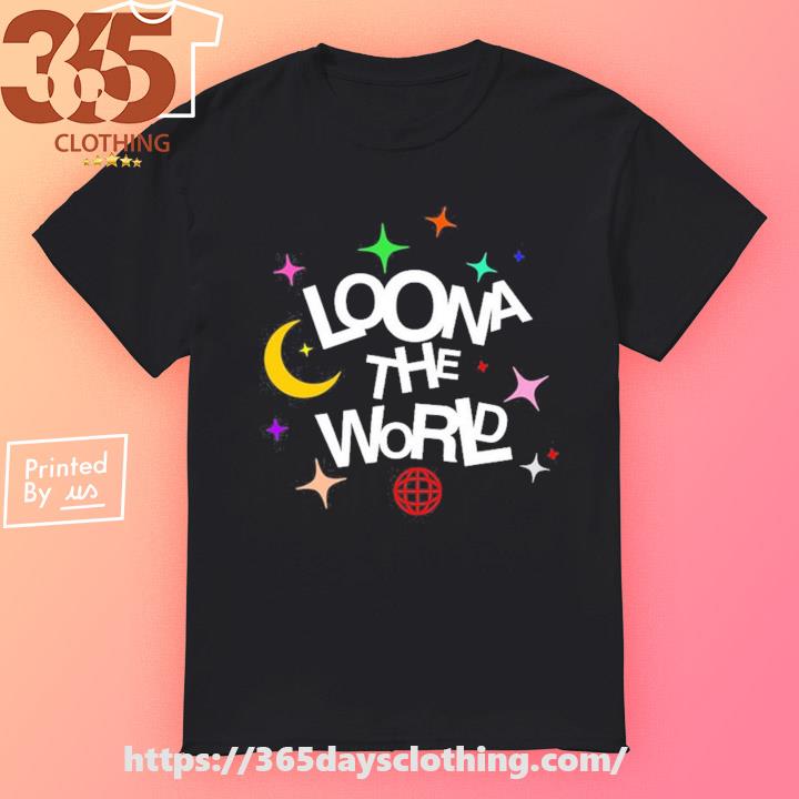 Colorful Loona The World shirt