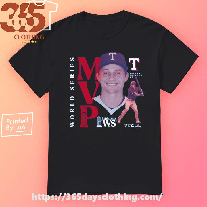 Corey Seager Texas Rangers 2023 World Series Champions MVP Shirt