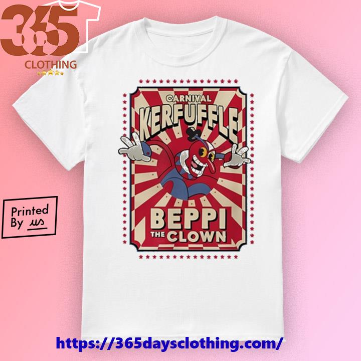 Cuphead Carnival Kerfuffle Beppi The Clown Vintage T-shirt