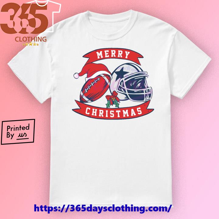 Dallas Cowboy Football Santa Hat Merry Christmas 2023 sweater