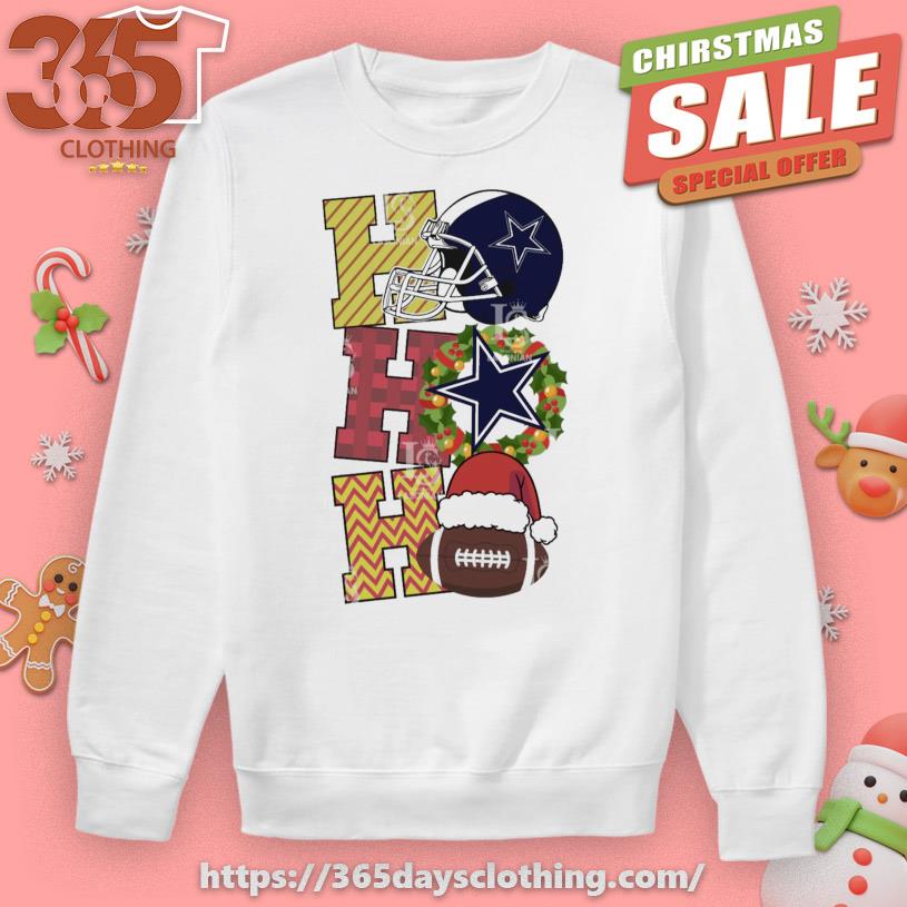 Dallas Cowboys hohoho 2023 Christmas T-shirt