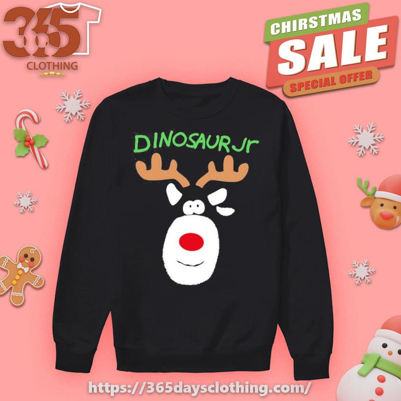 Dinosaur Jr Red Cow Reindeer T-shirt
