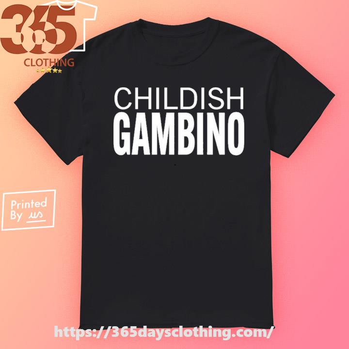 Donald Glover Childish Gambino shirt