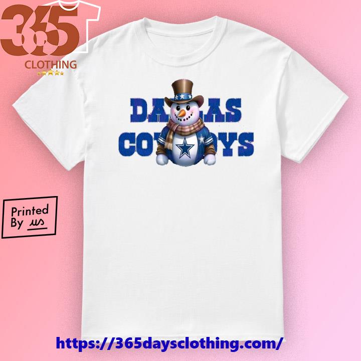 Frosty Dallas Cowboys Football T-shirt