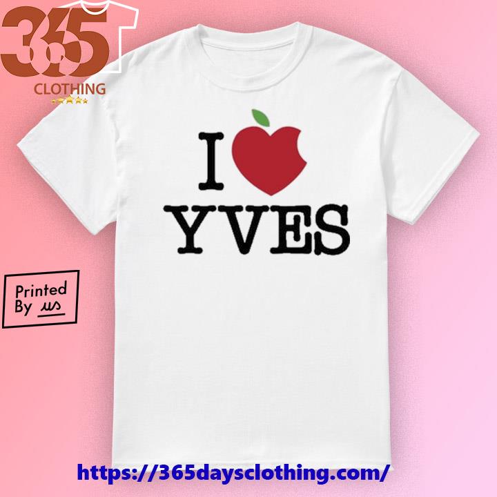 I Love Apple Yves T-shirt