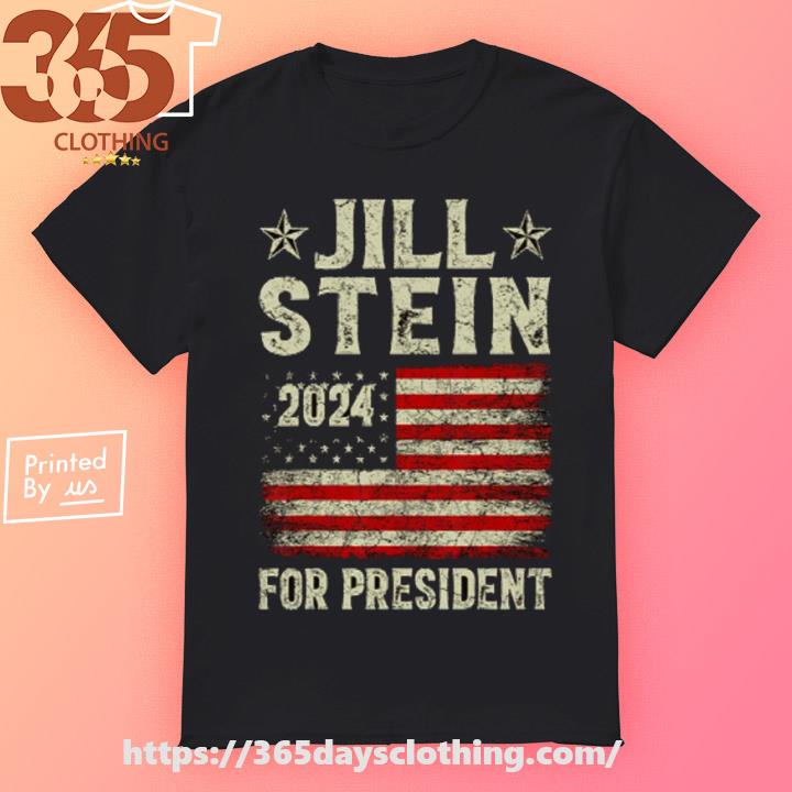 Jill Stein Green Party USA Flag 2024 T-shirt
