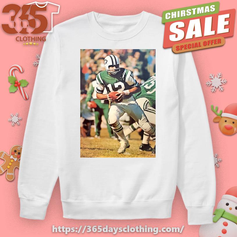 Joe Namath New York Jets Sports Illustrated Vintage Original Poster Shirt