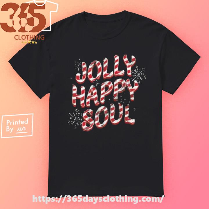 Jolly Happy Soul Stick-shaped Candy Christmas shirt
