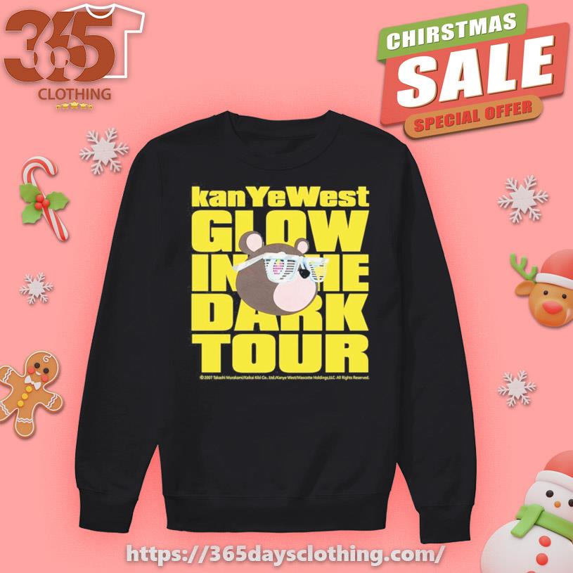 Kanye West Glow In The Dark Tour shirt