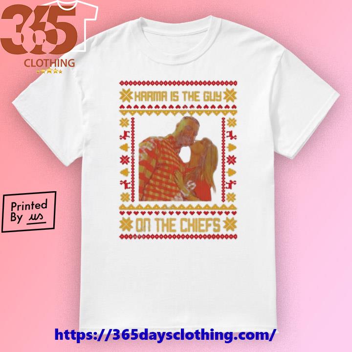 Karma Is The Guy On The Chiefs Christmas 2023 T-shirt
