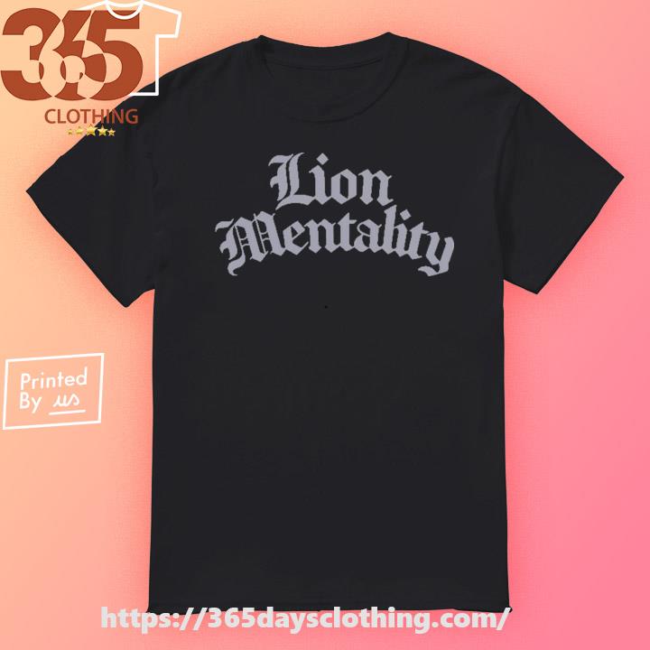 Lion Mentality T-shirt