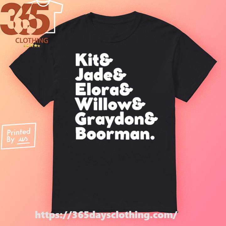 Lokidokie Kit & Jade & Elora & Willow & Graydon & Boorman T-shirt