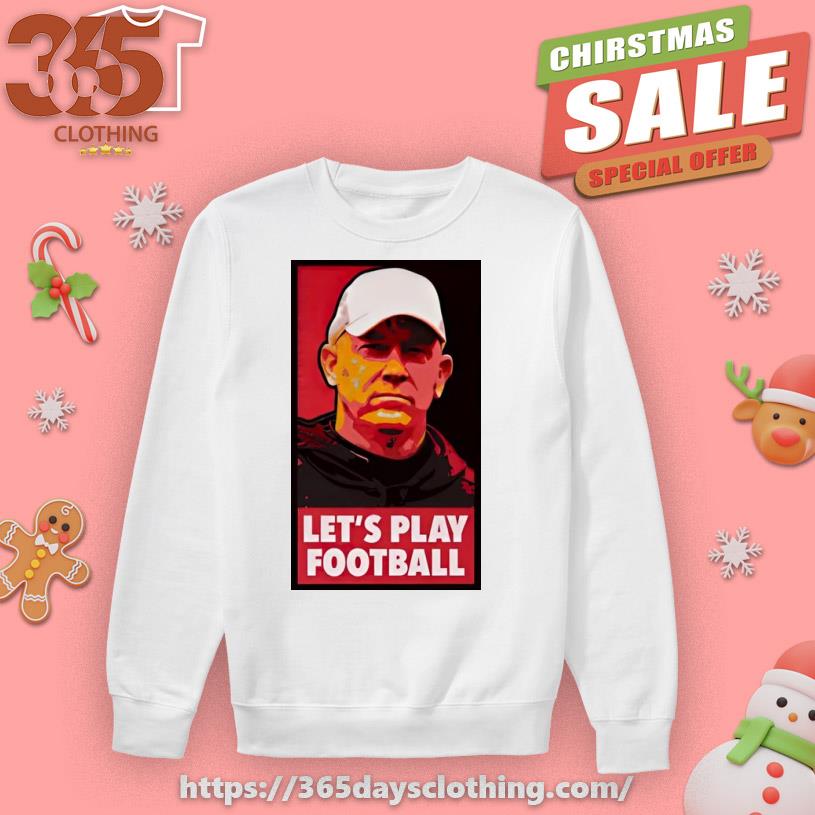 Mike Rutherford Jeff Brohm Let's Play Football T-shirt