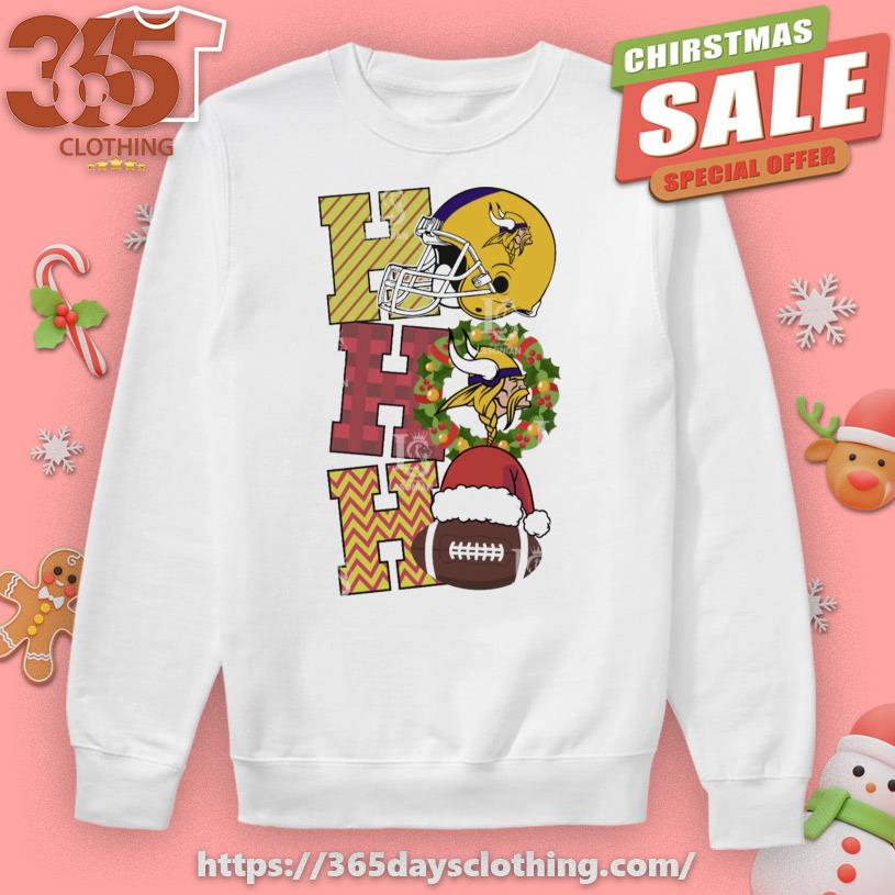 Minnesota Vikings hohoho 2023 Christmas T-shirt
