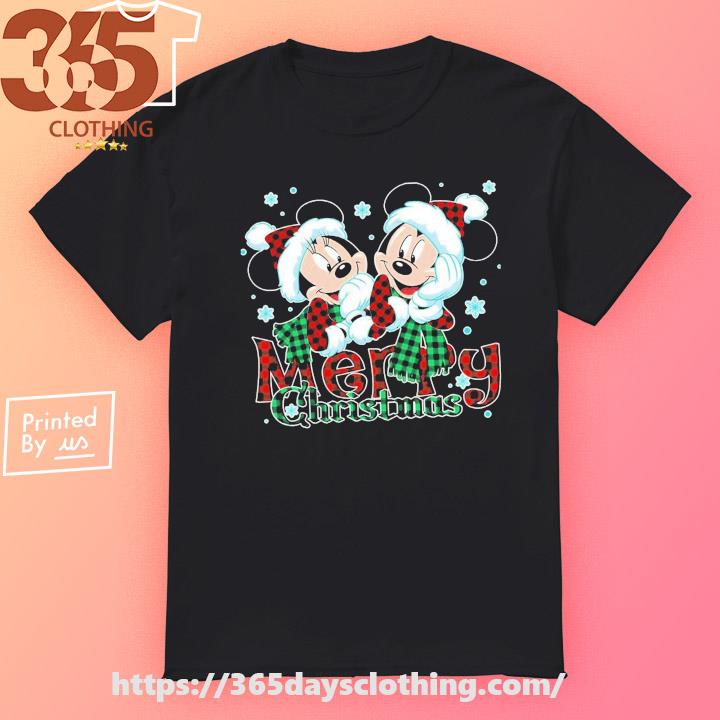 Minnie Mickey Merry Christmas 2023 T-shirt