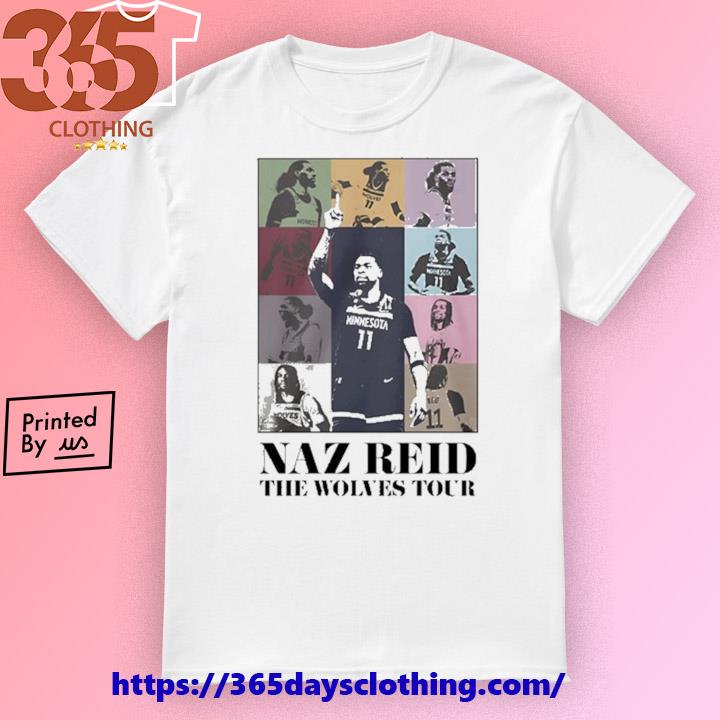 Naz Reid The Wolves Tour Eras Tour 2024 shirt