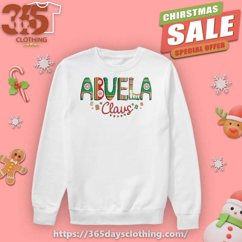 Official Abuela Claus Merry Christmas 2023 Shirt