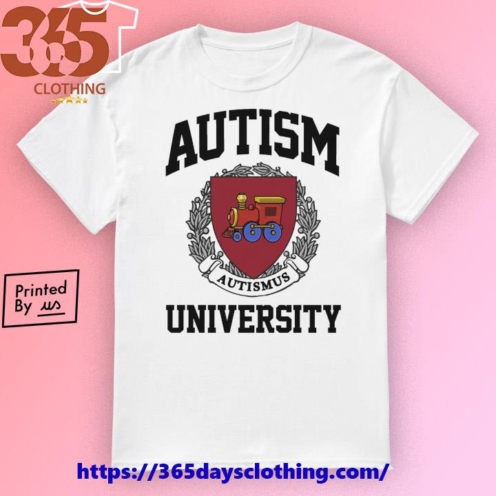 Official Autismus Autism University T-shirt