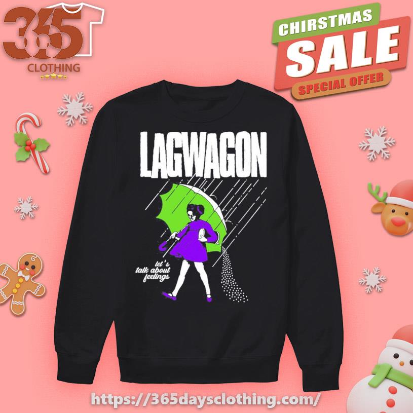 Official Lagwagon Salty Feelings Let's Talk About Feelings T-shirt
