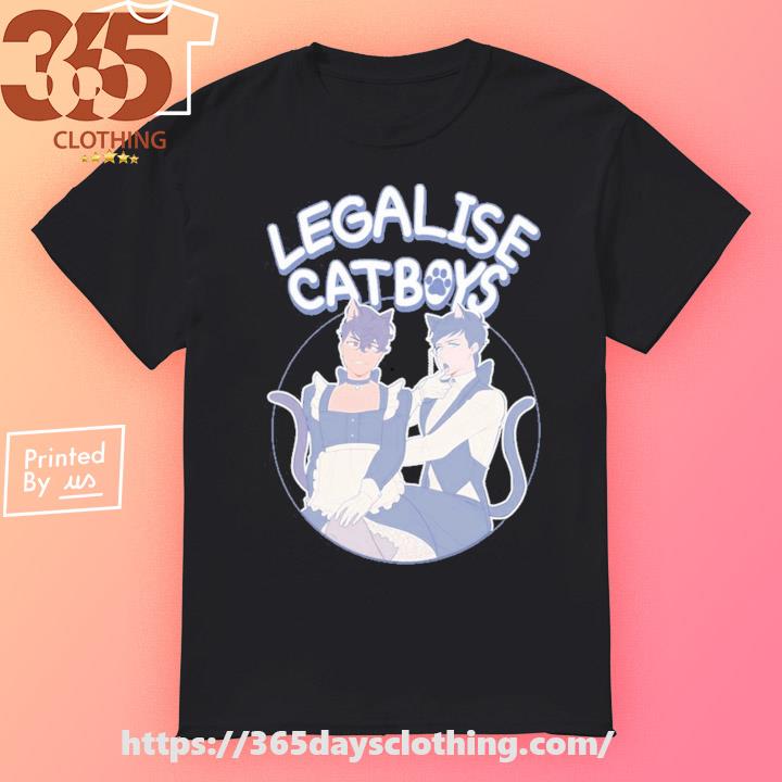 Official Legalise Catboys T-shirt