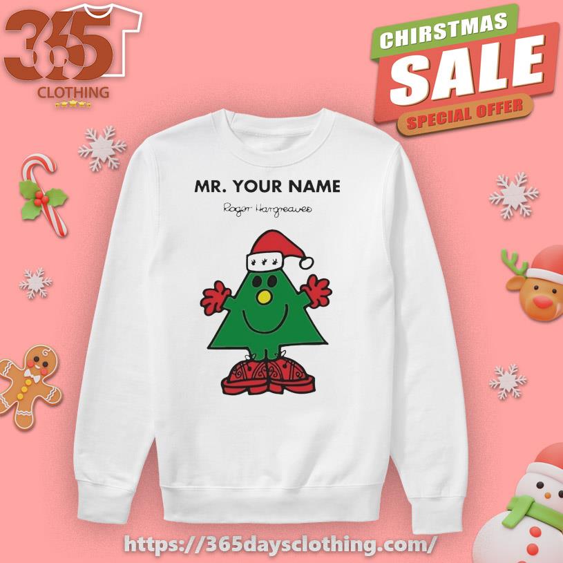 Official Little Miss Mr Christmas Roger Hangreaved Shirt