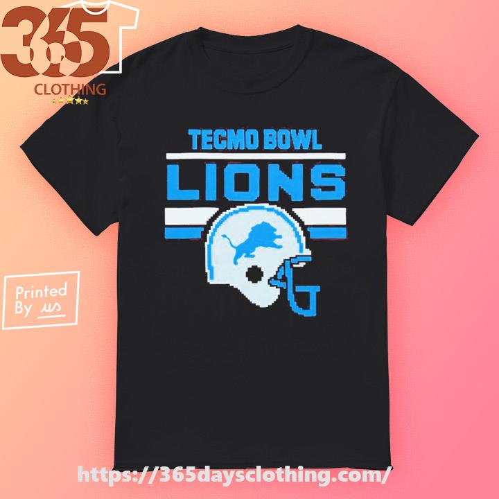 Original Homage Tecmo Bowl Detroit Lions Attractive 2023 shirt