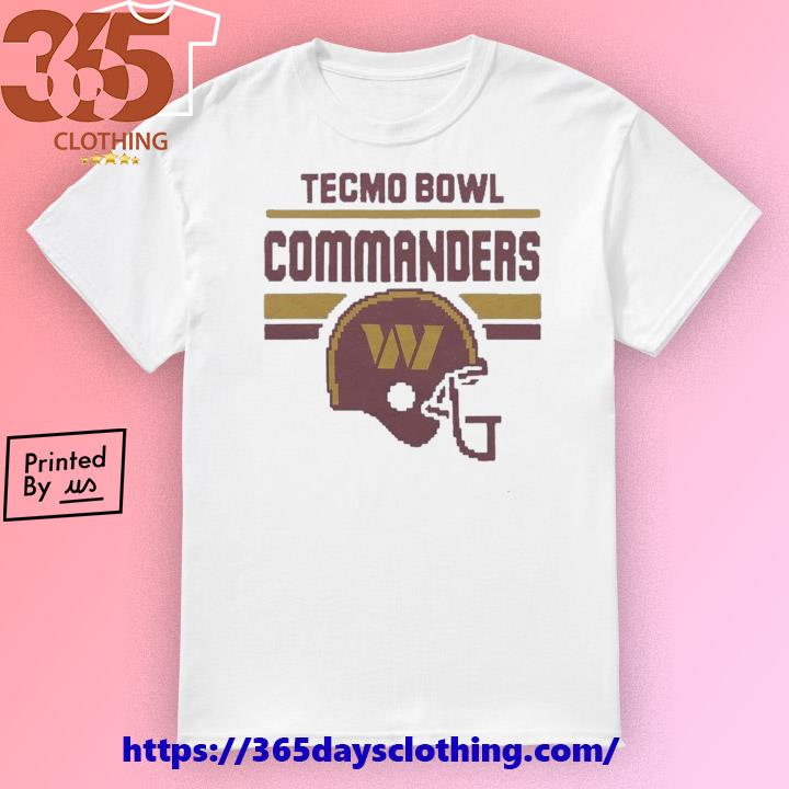 Original Homage Tecmo Bowl Washington Commanders Hot 2023 shirt