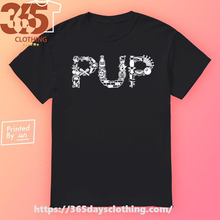Pup The Band Flash logo shirt