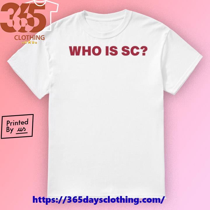 Sabrina Carpenter Updates Who Is Sc T-shirt
