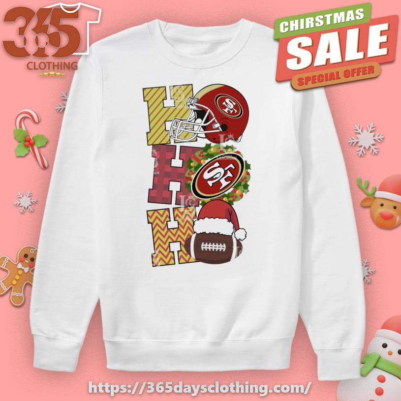San Francisco 49ers hohoho 2023 Christmas T-shirt