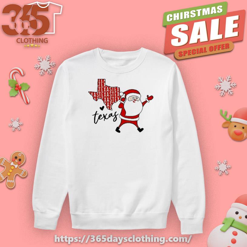 Santa Claus Casual Texas Christmas sweater
