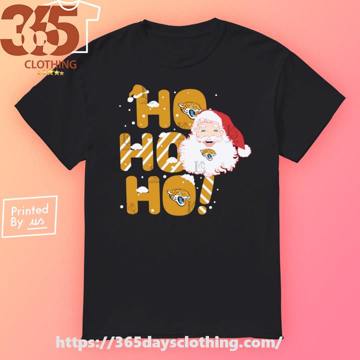 Santa Claus hohoho Jacksonville Jaguars 2023 Christmas T-shirt