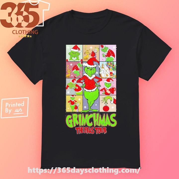 Santa Hat Grinchmas The Era Tour 2023 T-shirt