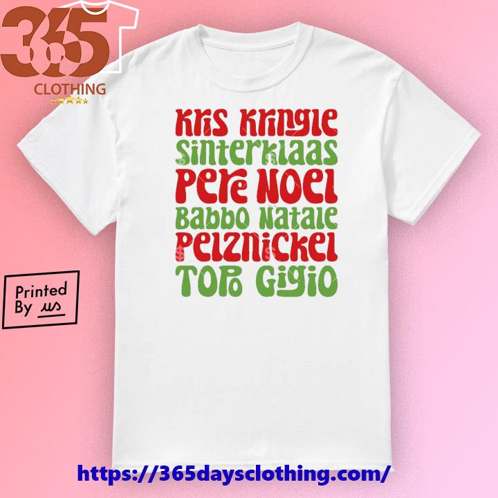 Scott Calvin Kris Kringle Sinterklaas Babbo Natale Pelz nickel Top Gigio T-shirt