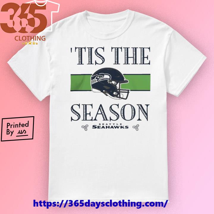 Seattle Seahawks Tis The Season Gameday Take A Holiday T-shirt