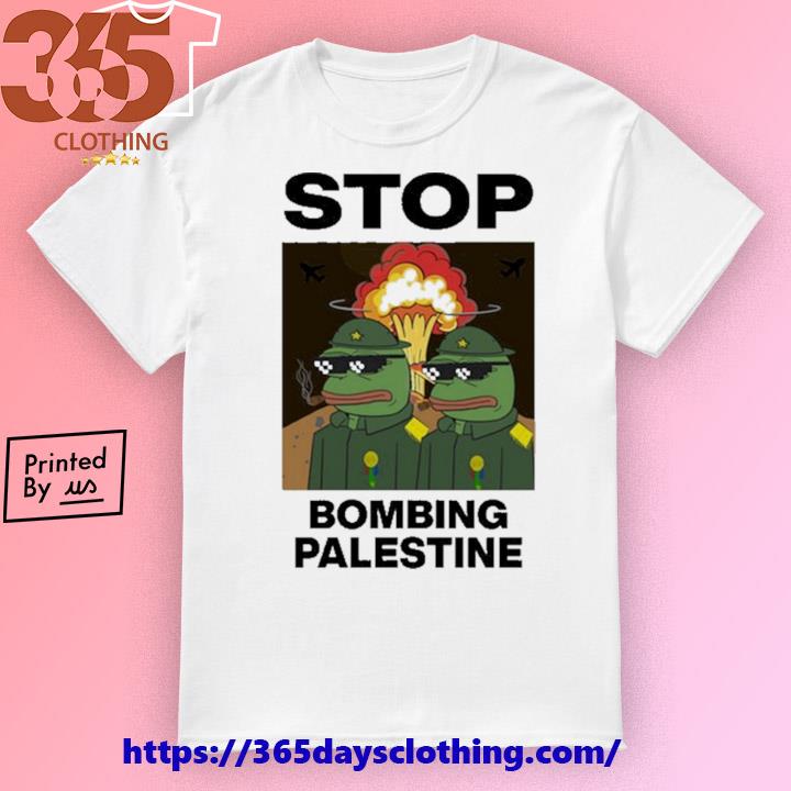 Stop Bombing Palestine Free Palestine T-shirt