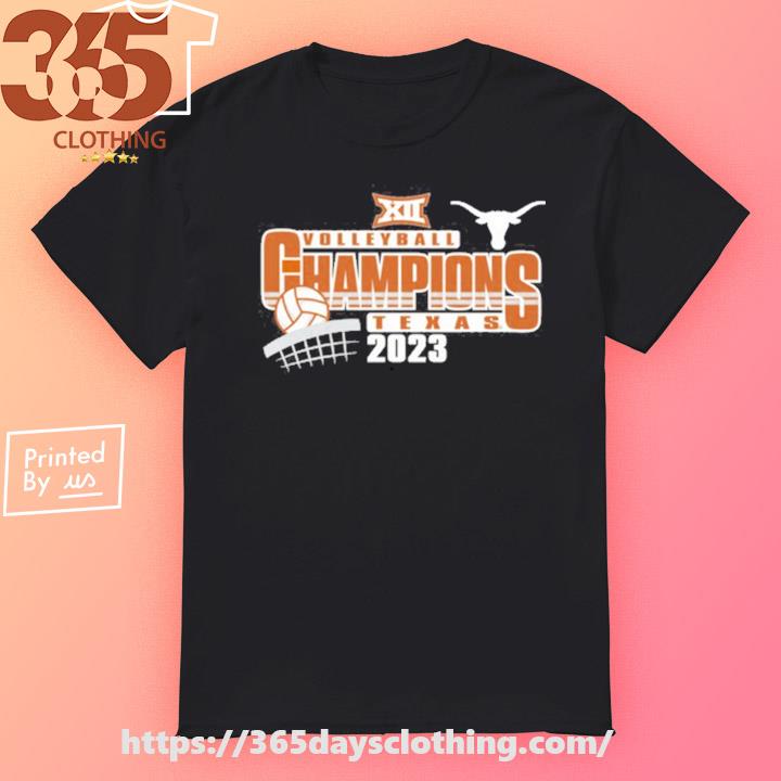 Texas Longhorns 2023 Big 12 Women's Volleyball Regular Season Champions T-shirt