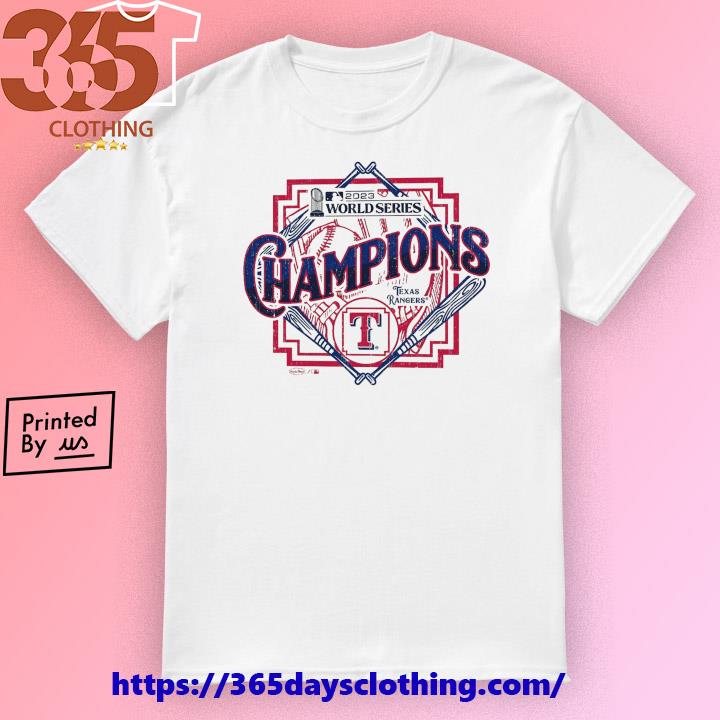 Texas Rangers 2023 World Series Champions Baseball T-Shirt